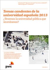 Temas candentes de la Universidad Española 2013