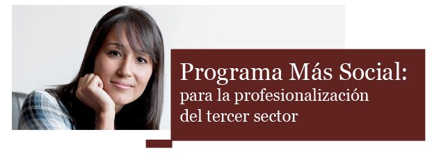 Programa Más Social: para la profesionalización del tercer sector